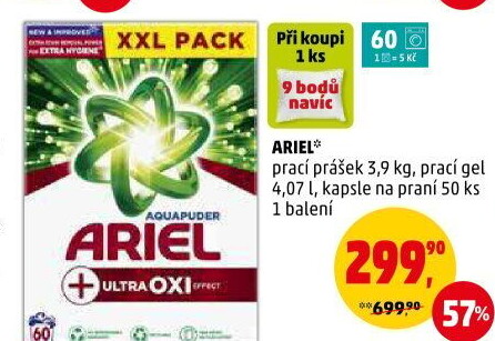Prací prášek Ariel