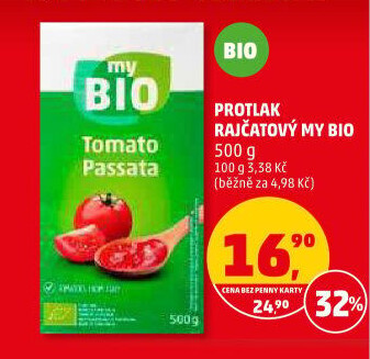 Rajčatový protlak My BIO