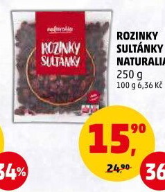 Rozinky Sultánky Naturalia