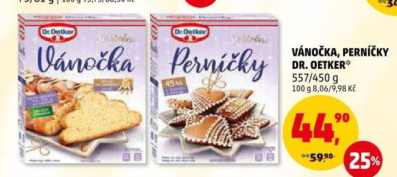Směs na vánočku Dr. Oetker