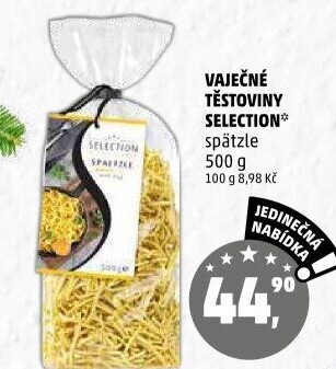 Těstoviny Selection