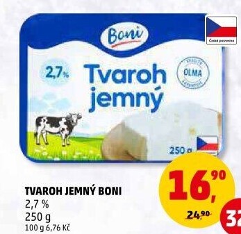 Tvaroh jemný Boni