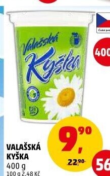 Valašská kyška Mlékárna Valašské Meziříčí