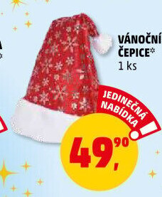 Vánoční čepice