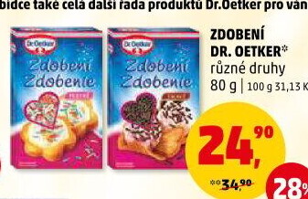 Zdobení Dr. Oetker