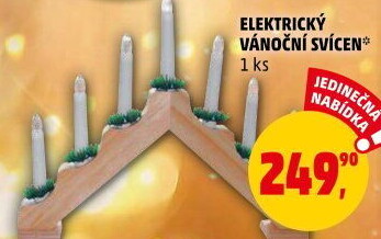 Elektrický poschoďový svícen