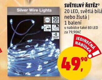 LED světelný řetěz
