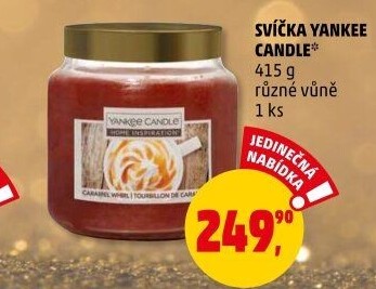 Svíčky vonné Yankee Candle