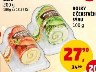 Sýr čerstvý rolka Primello