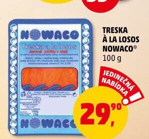 Treska a la losos Nowaco