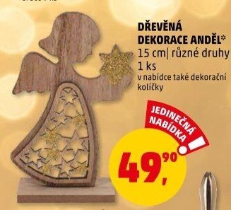 Vánoční dřevěné dekorace