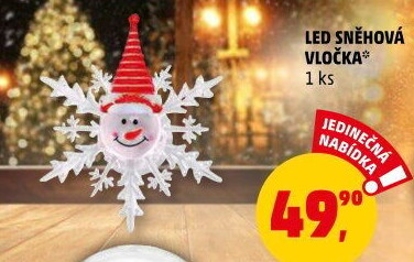 Vánoční svítící LED dekorace