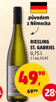 Víno Riesling St. Gabriel