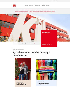 akční leták Kik textil 23.11.2022-29.11.2022