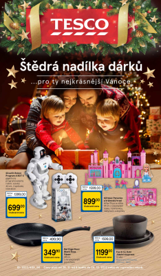 akční leták Tesco 28.11.2022-24.12.2022