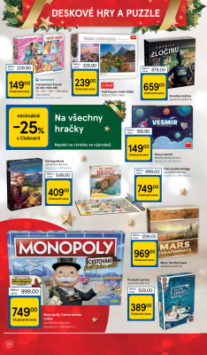 akční leták Tesco 28.11.2022-24.12.2022