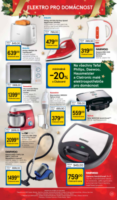 akční leták Tesco 28.11.2022-24.12.2022