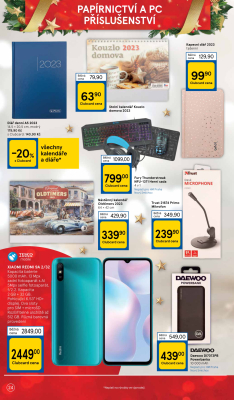 akční leták Tesco 28.11.2022-24.12.2022