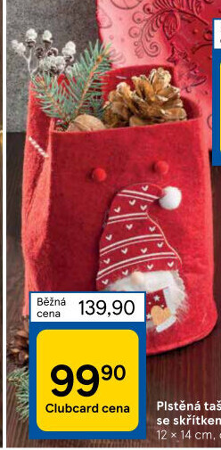 Dárková plstěná taška