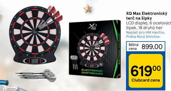Elektronický terč na šipky XQmax