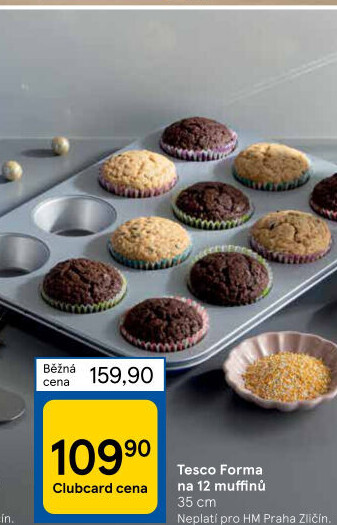 Forma na muffiny Tesco