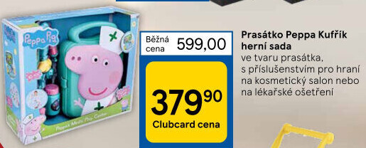 Hrací sada v kufříku Prasátko Peppa
