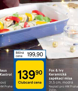 Keramická zapékací mísa Fox &amp