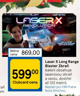 Laserová pistole Laser X Long Rangle Blaster