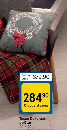 Polštářek Tesco