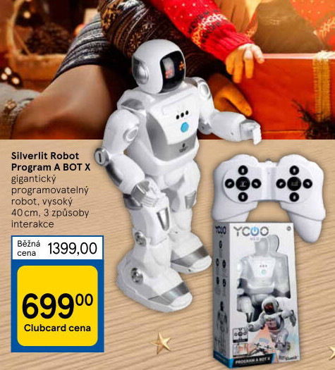 RC robot Program A BOT X Silverit