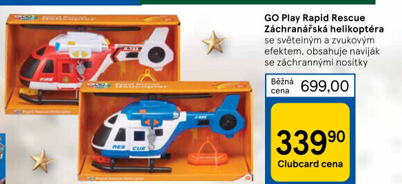 Záchranářská helikoptéra GO Play