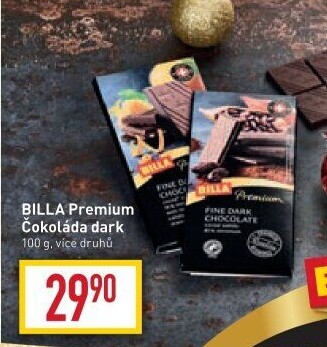 Čokoláda Billa Premium