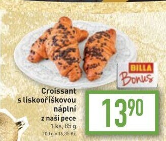 Croissant s náplní
