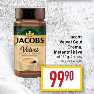 Instantní káva Jacobs Velvet Gold Crema