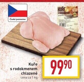 Kuře s rodokmenem Vodňanské kuře