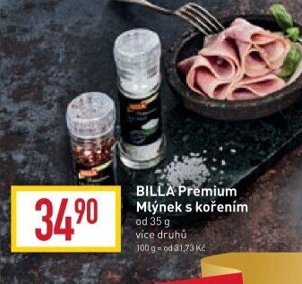 Mlýnek s kořením Billa Premium