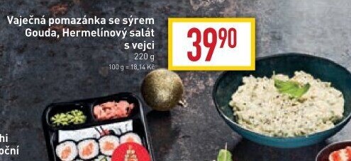 Pomazánka se sýrem Gouda