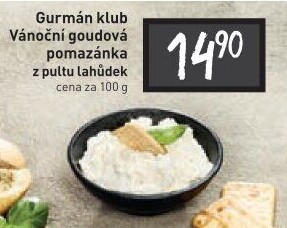 Pomazánka Vánoční goudová Gurmán klub