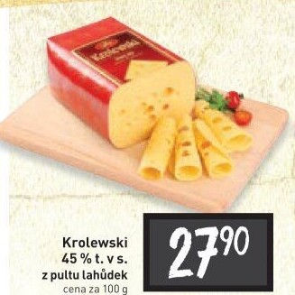 Sýr Krolewski 45% Milkpol