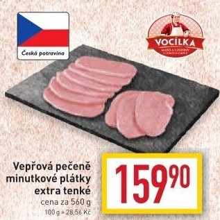 Vepřová pečeně bez kosti Vocílka