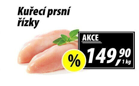 Kuřecí prsní řízky