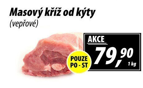 Vepřový kříž od kýty
