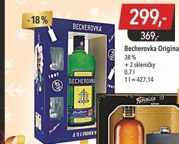 Becherovka - dárkové balení