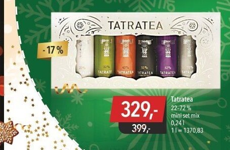 Kolekce miniatur Tatranský čaj Karloff