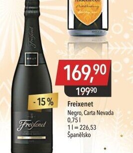 Sekt brut Cordon Negro Freixenet