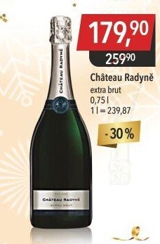 Sekt Extra Brut Chateau Radyně