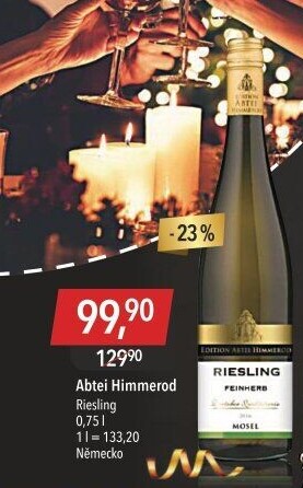 Víno Riesling Feinherb Abtei Himmerod