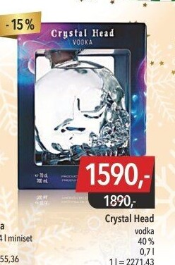 Vodka Crystal Head