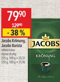 Mletá káva Jacobs Krönung