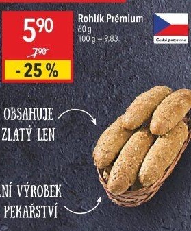 Rohlík Prémium